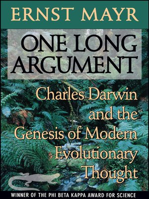 cover image of One Long Argument